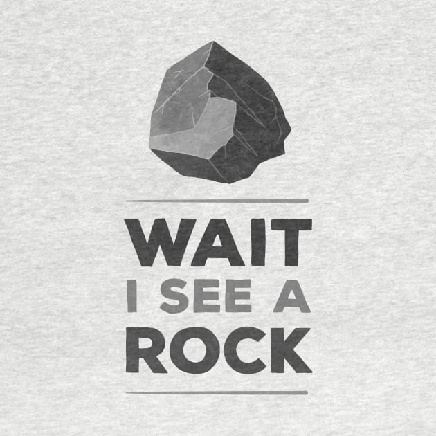 wait I see a rock by creativeballoon